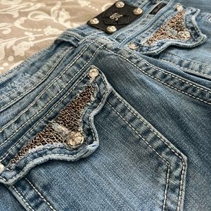 Miss Me Bootcut Jeans: size 26, 31 inseam